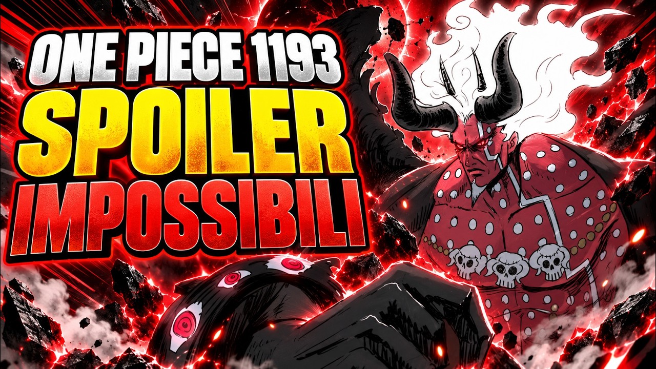 ONE PIECE 1193 SPOILER INSENSATI!