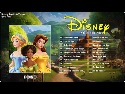 The Most Romantic Disney Songs Collection ???? Ultimate Disney Songs Playlist ???? Disney Princess Songs