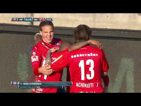 Höjdpunkter: 18-åringens första mål i HIF-tröjan i 3-0-seger - TV4 Sport