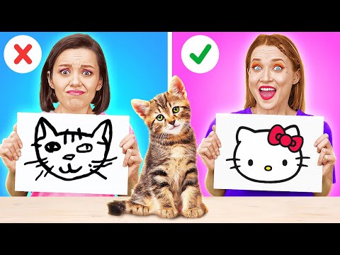 SCHÖNE KUNSTTRICKS die dich zu einem Meister machen | Maltechniken von 123GO! SCHOOL