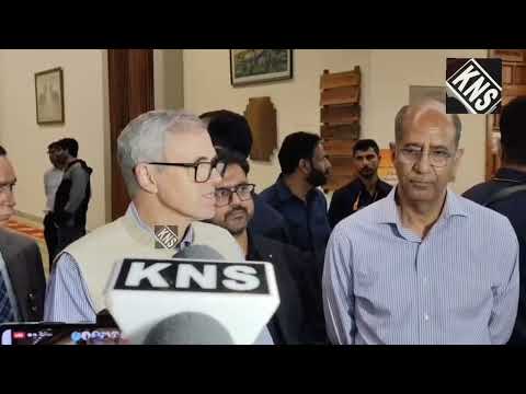 CM Omar Abdullah hands over appointment orders to CCE selectees in Srinagar...