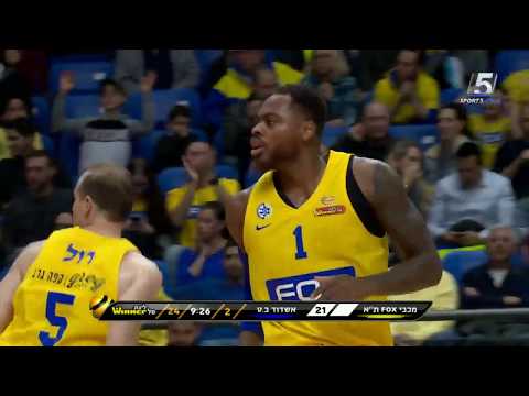 Winner-League Game 17: Maccabi FOX Tel Aviv 92 - Maccabi Ashdod 86