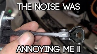 Toyota Door Check Replacement. "Whats that snapping noise" ?