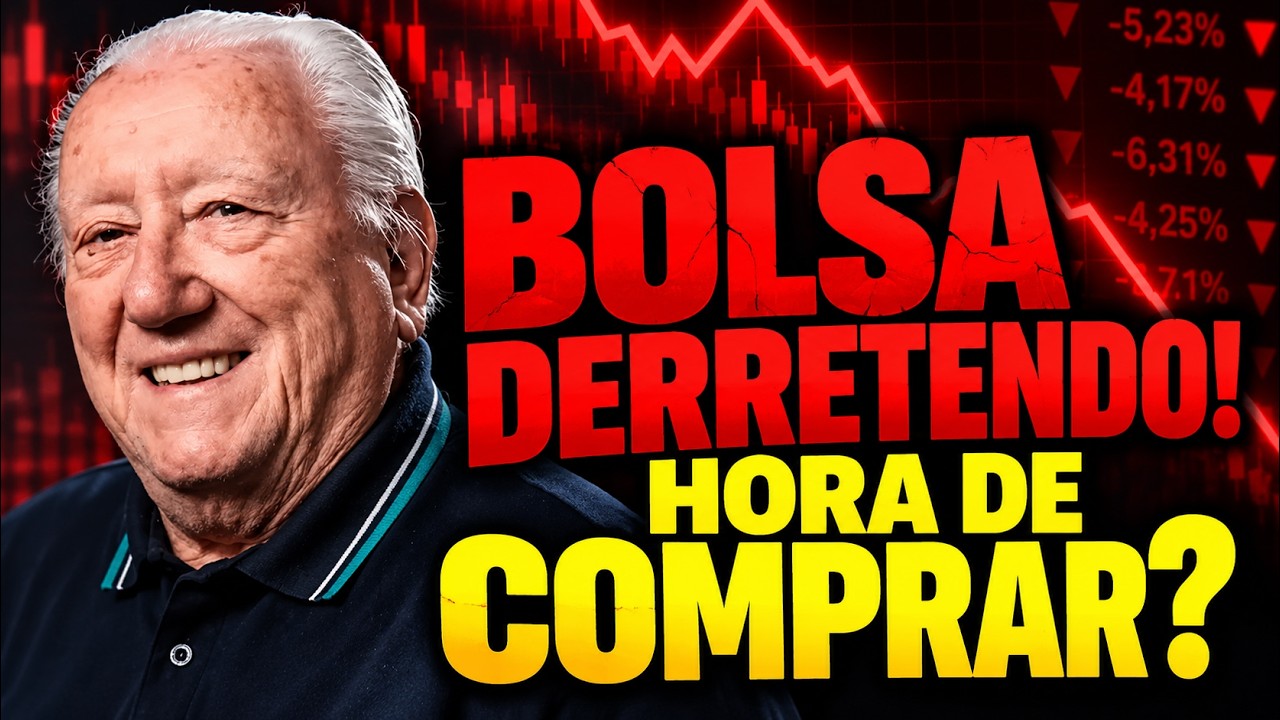 BOLSA DERRETE! É HORA DE COMPRAR? MEDO OU OPORTUNIDADE? (ESTAMOS DE VOLTA!)