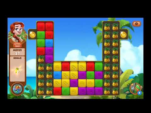 Lost Island Blast Adventure Level 349 NO BOOSTERS - A S GAMING