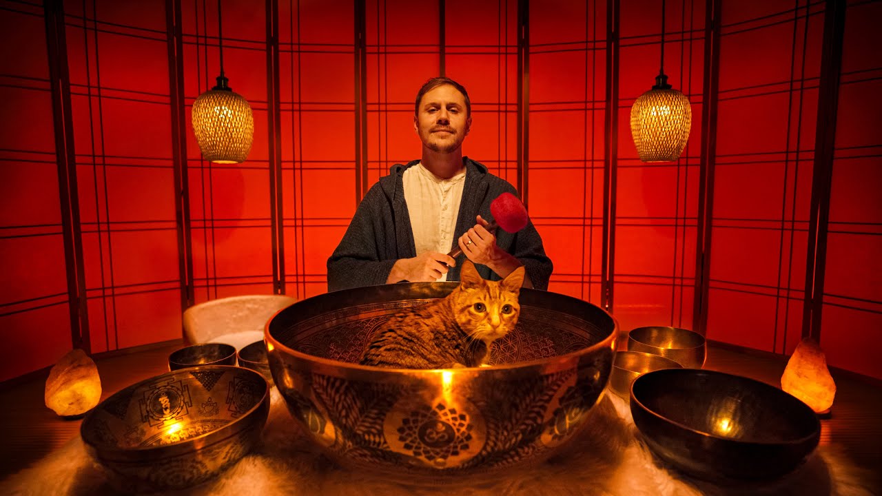PARASYMPATHETIC NERVOUS SYSTEM RESET - Tibetan Bowl Sound Bath for Relaxation and Stress Relief