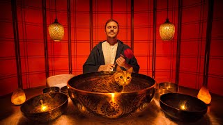 PARASYMPATHETIC NERVOUS SYSTEM RESET - Tibetan Bowl Sound Bath for Relaxation and Stress Relief