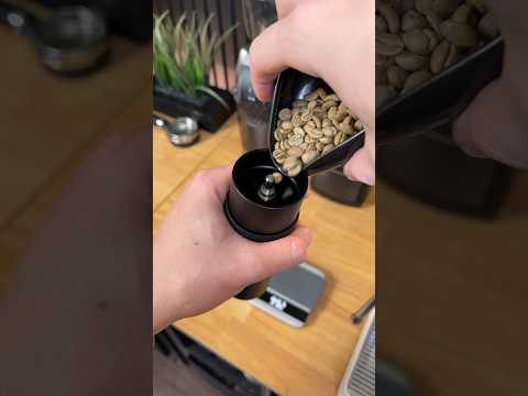 Can you make espresso with unroasted green coffee? #coffee