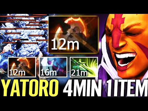 🔥 YATORO 4MIN 1ITEM — Anti Mage 100% Signature Hero WTF Fastest Farm Machine Ever Dota 2 Pro Carry