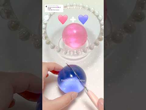 💖+💜Tape Balloon DIY with Super Giant Orbeez and Nano Tape‼ - 🐸초초대왕개구리알 테이프풍선 만들기!#밍투데이#테이프풍선