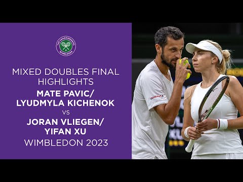 Mate Pavic/Lyudmyla Kichenok vs Joran Vliegen/Yifan Xu: Mixed Doubles Final Highlights