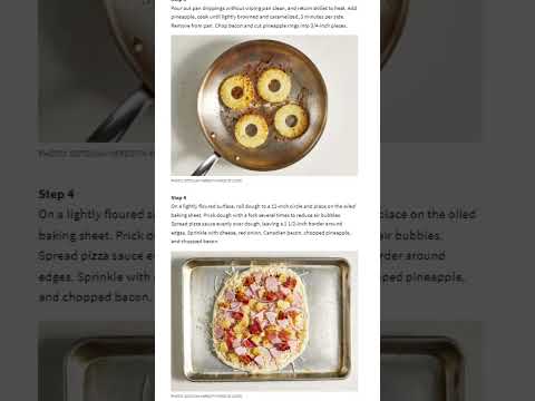 Hawaiian Pizza Recipe | How to Make the Perfect Tropical Pizza at Home!