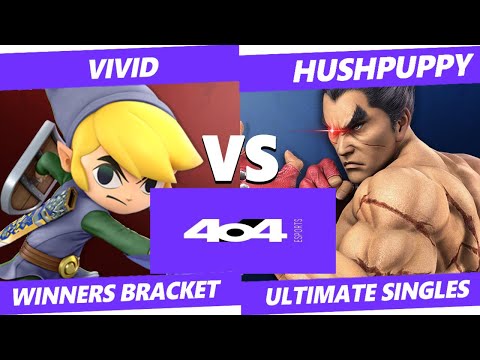4o4 Smash Monthly 23 - YMHB| Vivid (Toon Link) vs Hushpuppy (Kazuya) - Winners Round 1