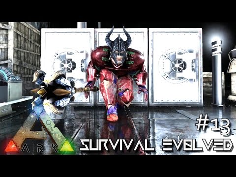 MODDED ARK: Survival Evolved - ALIEN TECH & MEDIEVAL WEAPONS !!! E13 (Gameplay)