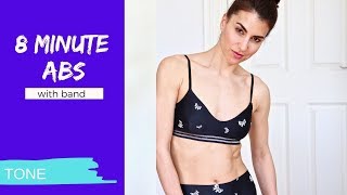 8 Minute Abs Workout with Band