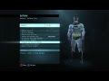 Batman Arkham Origins All Batman Skins