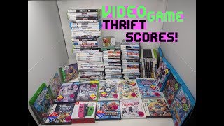 Free Nintendo Switch Joycons, TONS OF CHEAP GAMES // Thrift Store Game Finds