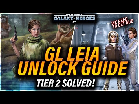 GALACTIC LEGEND LEIA UNLOCK GUIDE - PHASE 2 SOLVED (NEED ROLO ZETA)!!