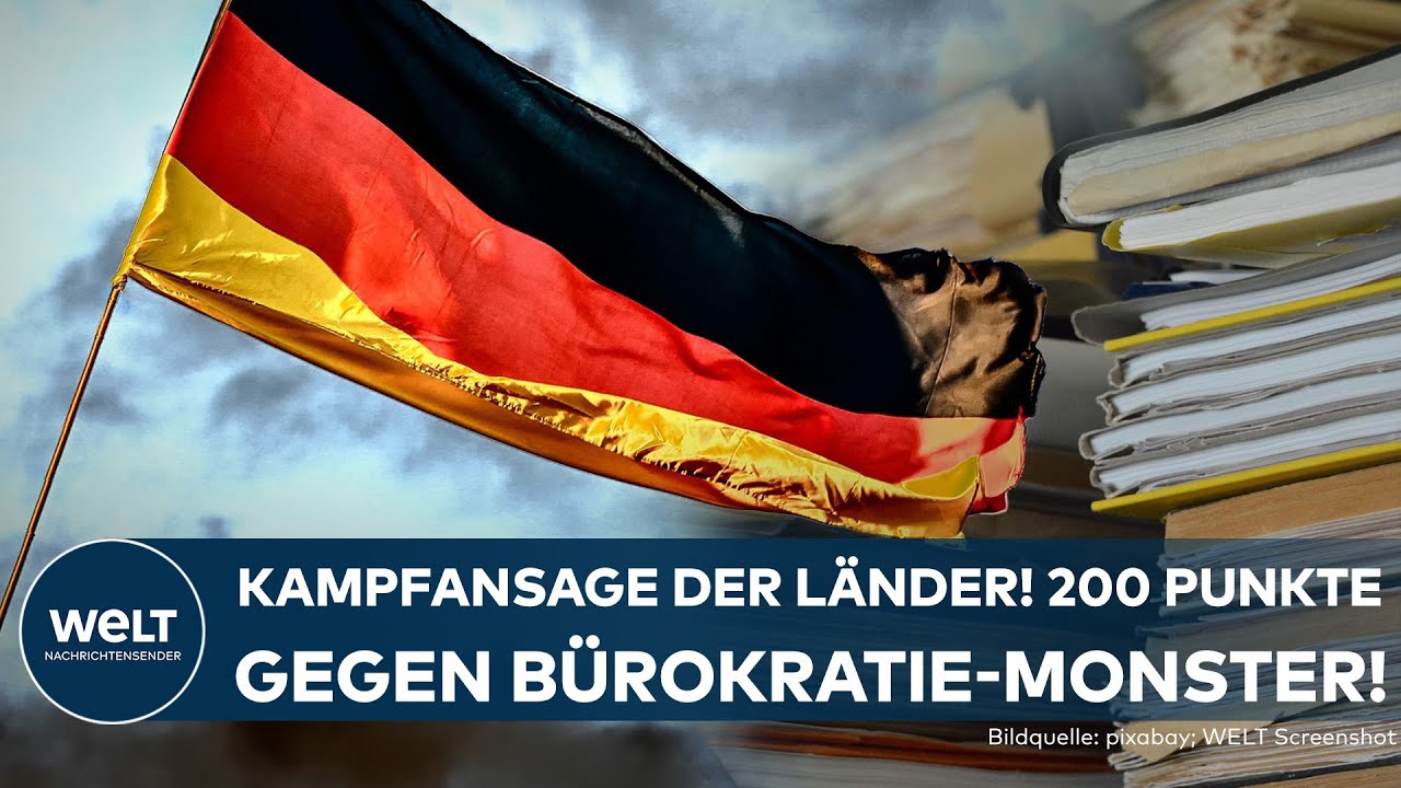MODERNERER STAAT: Kampfansage an die Bürokratie! Wird dieser 200-Punkte-Plan Deutschland umkrempeln?