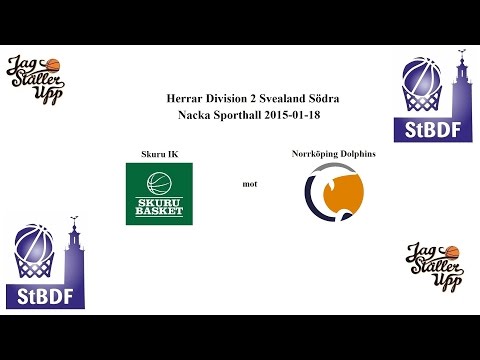 Skuru IK (Herrar) mot Norrköping Dolphins - 2015-01-18