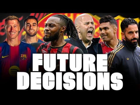 🚨 ARNE SLOT UPDATE! MAN UNITED DECISION! SEMENYO PLANS, LEWANDOWSKI FUTURE, ERIC GARCIA…