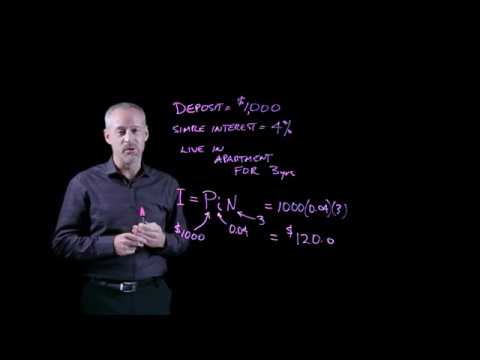 Simple Interest - Engineering Economics Lightboard
