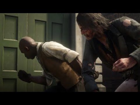 Final form Arthur Marston VS Saint Denis workers with Linkin Park music in the background