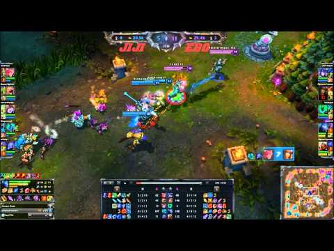 Jiji Nori vs EBO - DePaul League of Legends Tournament