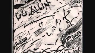 GG Allin and the Jabbers - No Rules 7&#39;
