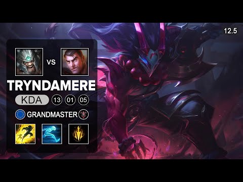 Tryndamere Top vs Jayce - EUW Grandmaster - Season 12 Patch 12.5