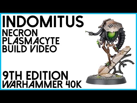 How to build Necron Canoptek Plasmacyte from Indomitus Warhammer 40,000