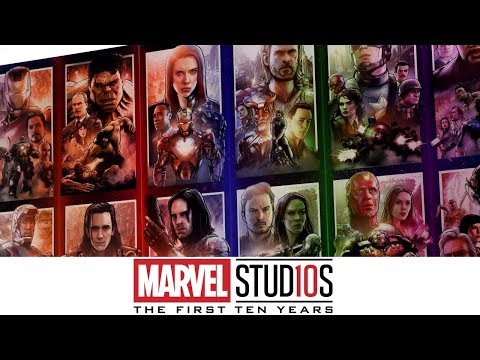 DRAWING 10 YEARS OF THE MARVEL CINEMATIC UNIVERSE! Video