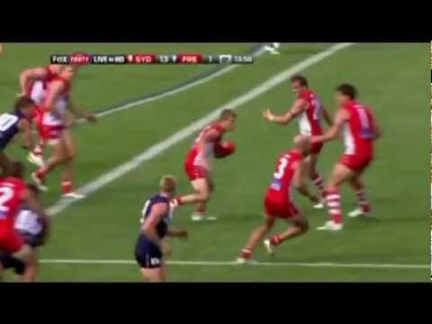 Sydney Swans great team goal - Round 2 2012 AFL
