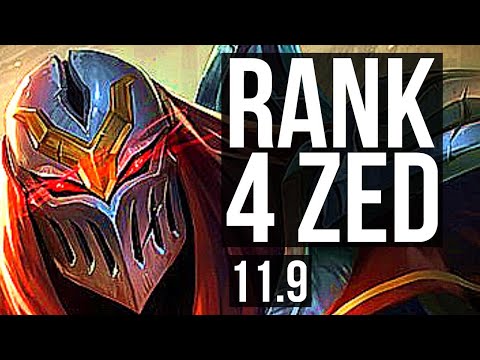 ZED vs RENEKTON (MID) | Rank 4 Zed, 69% winrate, 12/2/10, Dominating | JP Master | v11.9