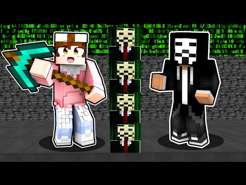 SCAVO 100 STRATI DI HACKER SU MINECRAFT !