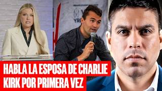 Emotion and tears: moving message from Charlie Kirk's wife