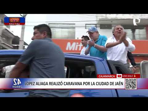 Cajamarca: Rafael López Aliaga no llegó a San Ignacio por deslizamientos tras lluvias