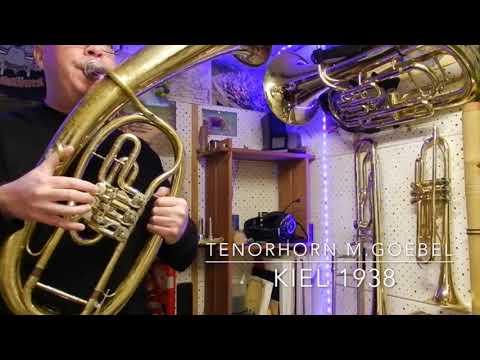 Tenorhorn M. Goebel, Kiel 1938