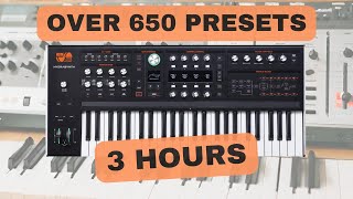 Video thumbnail for ASM Hydrasynth ► Over 650 Presets [3 HOURS] by Mr. Card