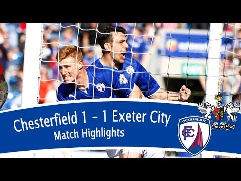 Chesterfield 1-1 Exeter City