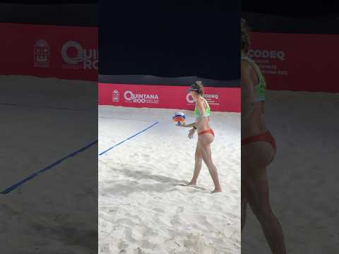 Beach Volleyball World Cup in Playa del Carmen #world2025 #volleyball #playadelcarmen