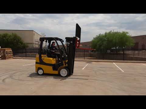 YALE GLC060VX 6,000lb LP (Propane) #897J - Forklift For Sale
