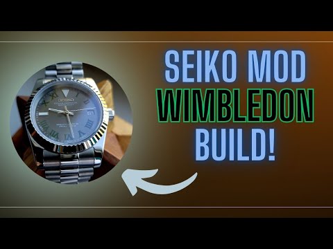 Wimbledon Edition Seiko Mod | Presidential Dayjust