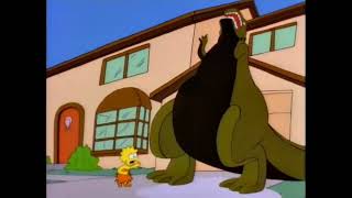 Lisa eaten by dinosaur [Simpsons edit] #bartsimpson #lisasimpson #simpsons #thesimpsons