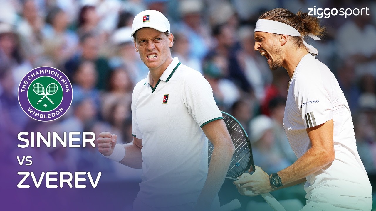 GEWELDIGE STRIJD IN BLOEDSTOLLENDE FINALE OP WIMBLEDON!! 😍😱 | Sinner vs Zverev | Wimbledon 2026