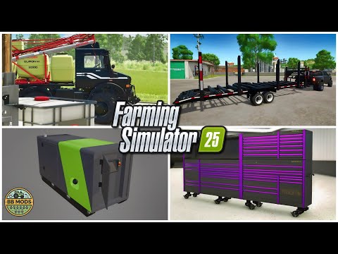 Roughneck’s New Mod, Unimog Sprayer, & ModHub DOWN?! - Farm Sim New
