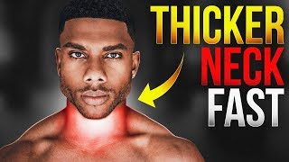 Get a THICKER Neck At Home! (NO WEIGHTS NEEDED)