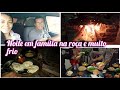 Noite Do Hambúrguer Na Roça Feito No Fogão A Lenha Comprinhas De Reposição Fomos Na Cidade