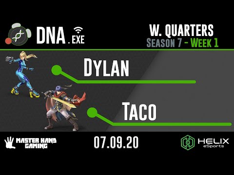 DNA.EXE S7:W1 - Taco (Ike) Vs. Dylan (Zero Suit Samus) - W Quarterfinals