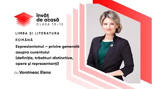  "Expresionismul – privire generală asupra  curentului"